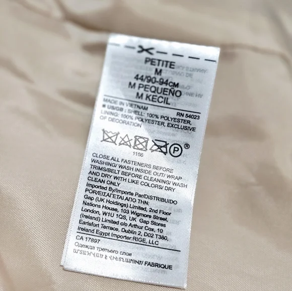 Banana Republic Women's Petite Sherpa Bomber Jacket Size M - Picture 14 of 14